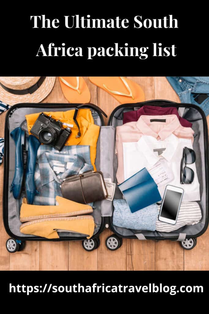 The Ultimate South Africa packing list