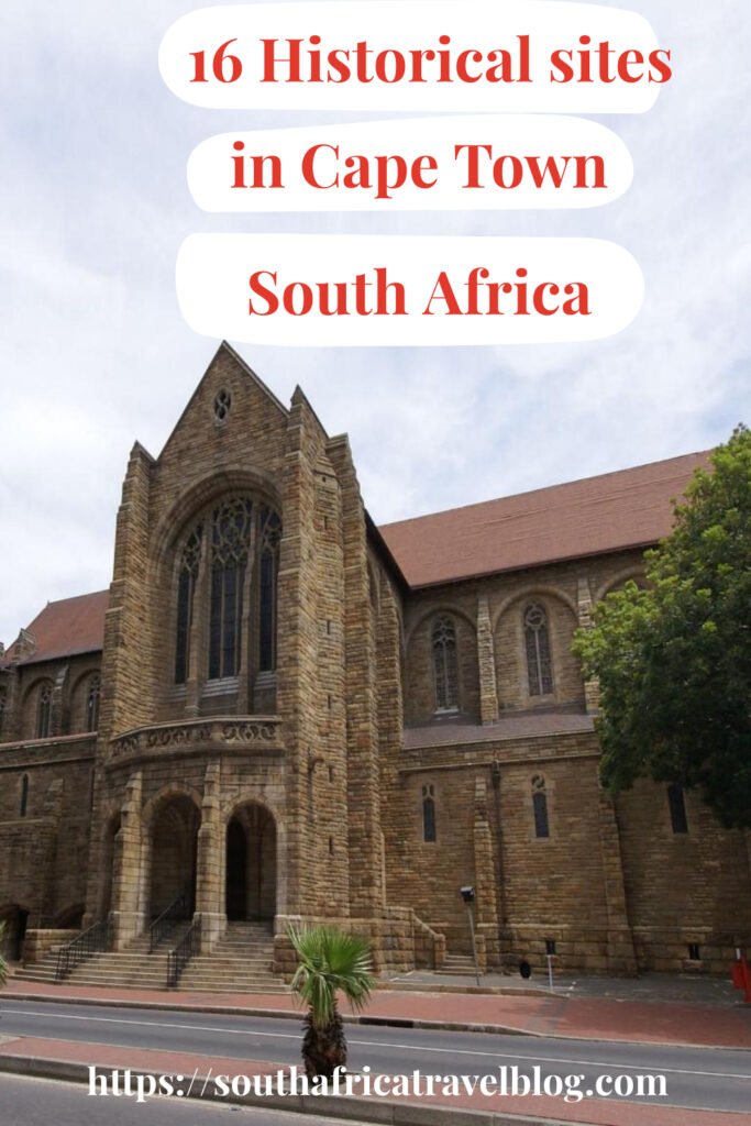 Historical sites in Cape Town South Africa
