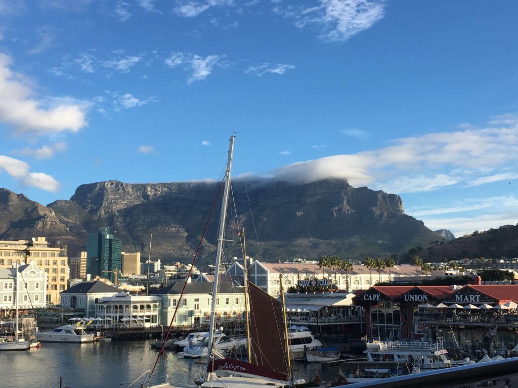 The V&A Waterfront - departure point for cruises