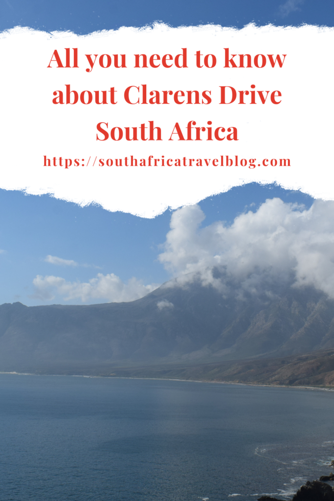 All you need to know about the Clarens Drive near Cape Town Pin 1