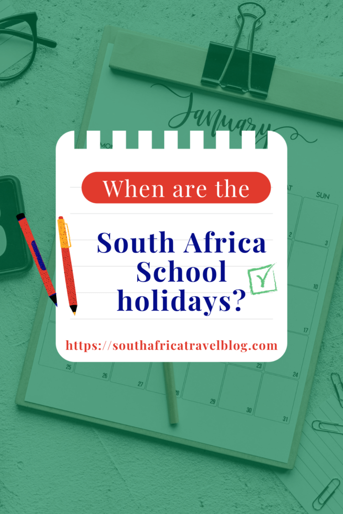 When are the South Africa School Holidays Pin 2