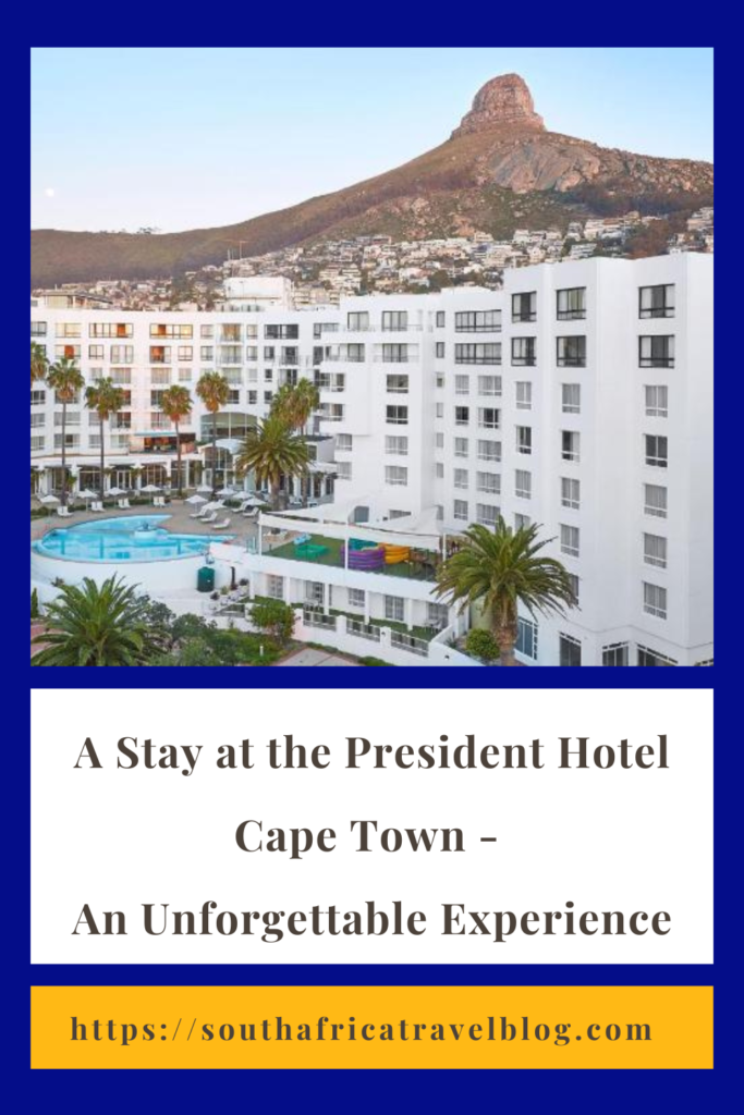 The President Hotel in Cape Town Pin 1