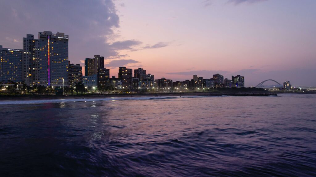Durban - final destination if you travel by bus from Johannesburg to Cape Town