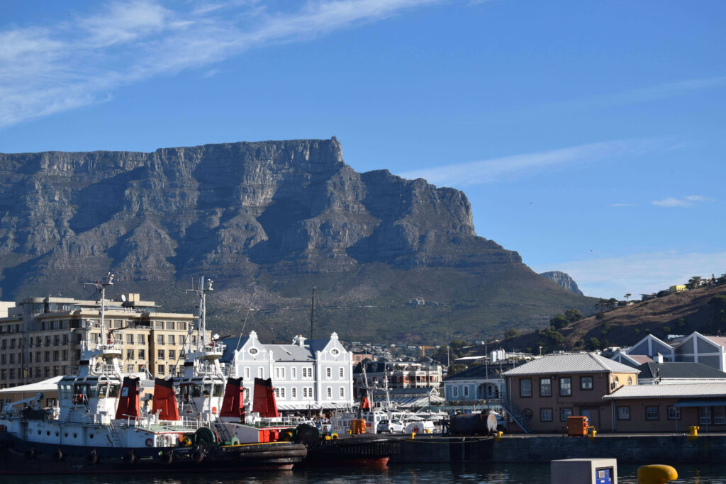 The V&A Waterfront in Cape Town