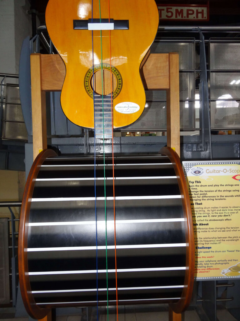 Musical display at the Sci Bono Science Centre