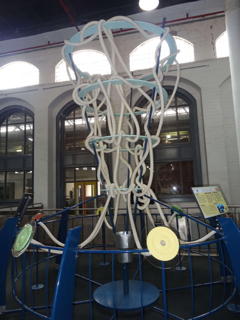 Sound display at the Sci Bono Discovery Centre in Johannesburg